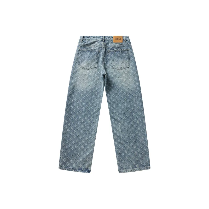 KM Jeans Unisex Light Blue-5