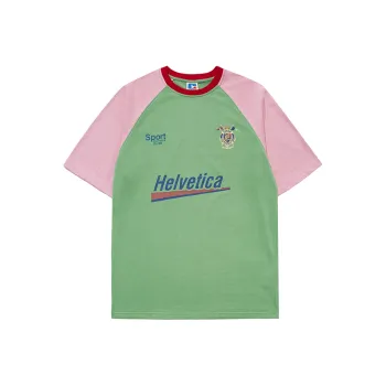 CONCORDEVENT T-Shirts Unisex Pink Green Multicolor