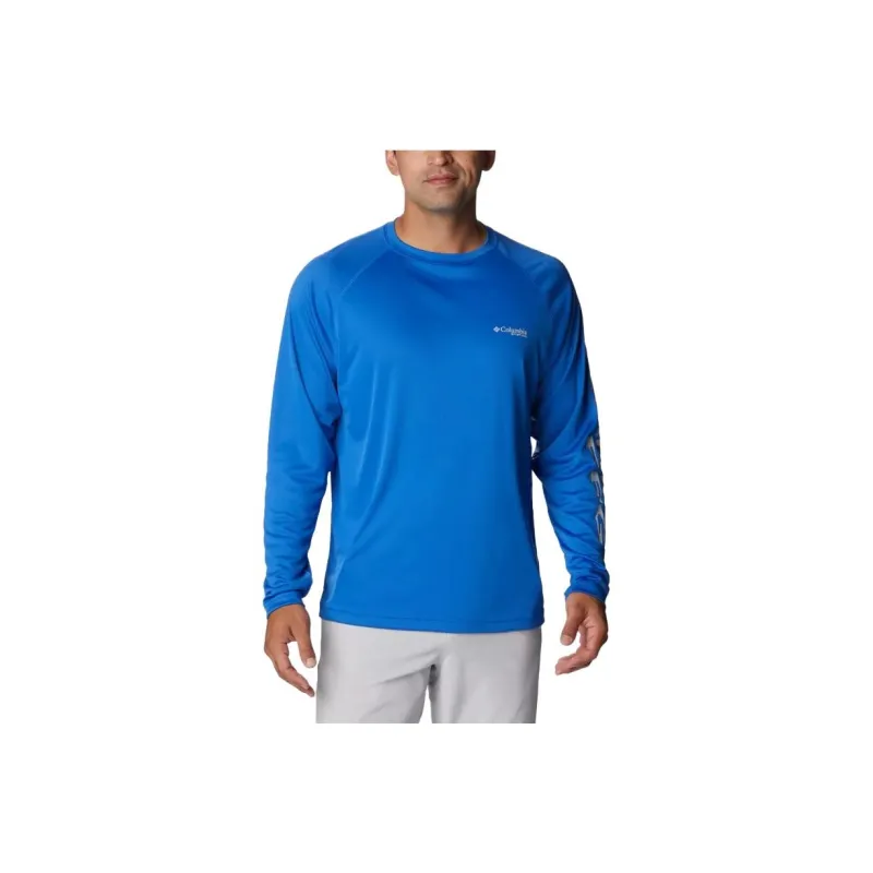 Columbia T Shirts Men Royal Blue-0