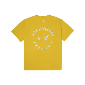 MLB Frown Bear Series T Shirt Unisex Yellow