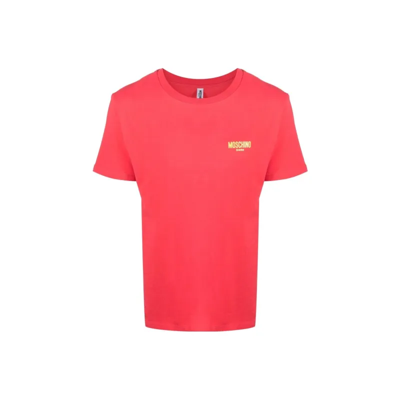 MOSCHINO T Shirts Men Red-0