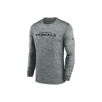 Nike Cincinnati Bengals Sideline Team Issue Velocity Men's Nike Dri FIT Nfl Long Sleeve T Shirt