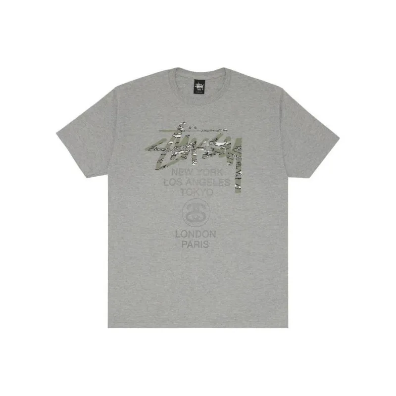 Stussy World Tour Camo Tee-0