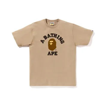 A BATHING APE Glitter College Tee