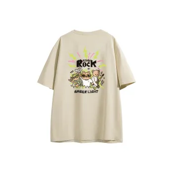 AMBER LIGHT AMBER LIGHT X XIHU ROCK Co branded Series T Shirts Unisex