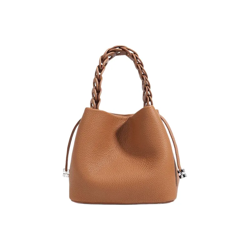 COURONNE Top Grain Cow Leather Handbag Women's Multicolor-7