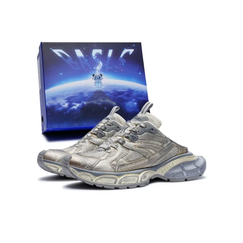 BASLS Bashe Series Mules Breathable Height Increasing Low Top Chunky Sneakers Unisex-20