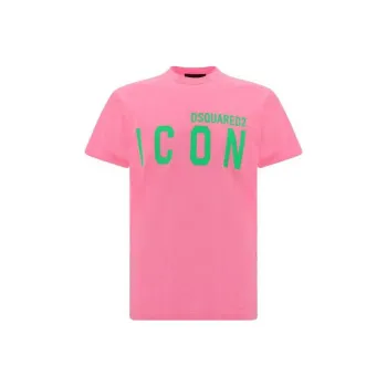 DSQUARED 2 Logo Icon Printed Crewneck T Shirt
