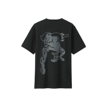 Marvel X UNIQLO/UNIQLO X Marvel Co branded Series T Shirts Unisex Black