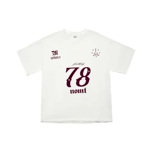 NOMT T Shirts Unisex White