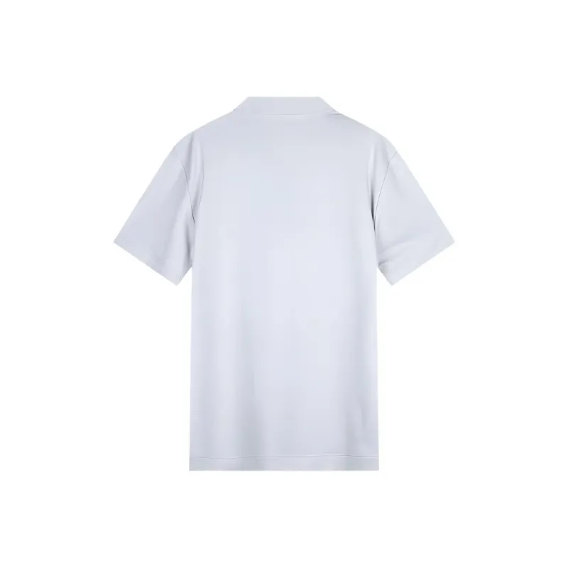 XTEP Polo Shirt Men's Cloud Peak Gray-1