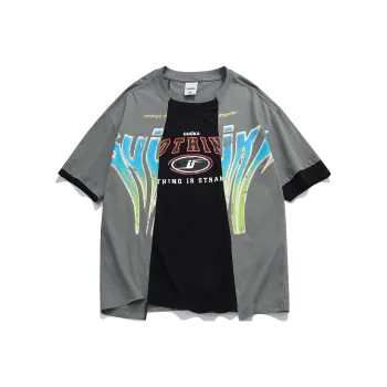 Guuka T Shirts Men Medium Gray