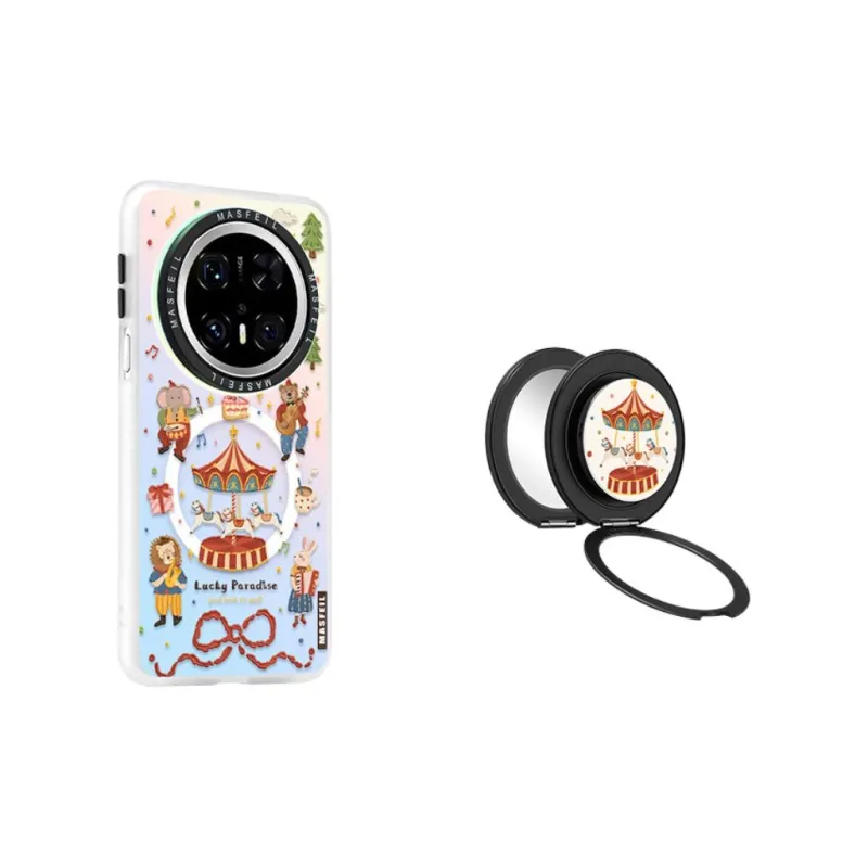 Marsfield Acrylic Material Double Layer IMD Laser Magnetic Case Myersphill Compatibility  Huawei Mate 70/60/50/40 Pro-7