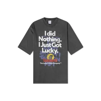 Vetements T-Shirts Men Gray