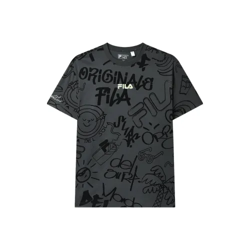 FILA SS23 T Shirt Men's All Over Print