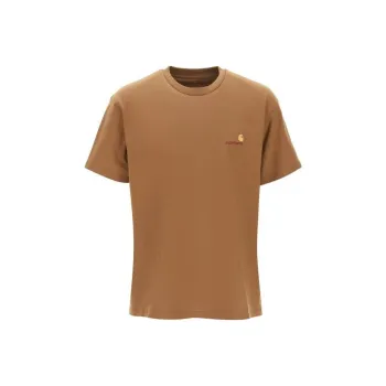 Carhartt WIP Embroidered logo Cotton T shirt