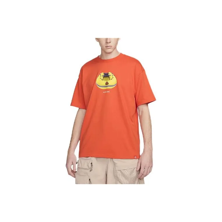 Nike ACG 'Cruise Boat' T Shirt Men's Orange-0