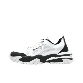VERSACE JEANS COUTURE Trail Trek Low Top Casual Shoes Men's White