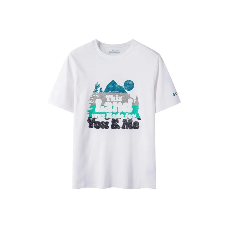 Columbia T Shirts Men White-0