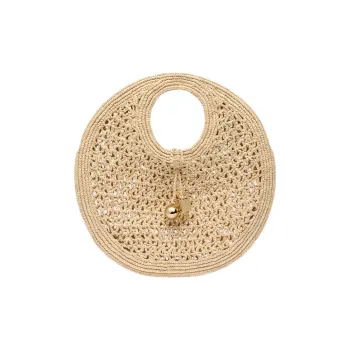 Jacquemus Raffia Basket Handbag Small Size Women's Beige