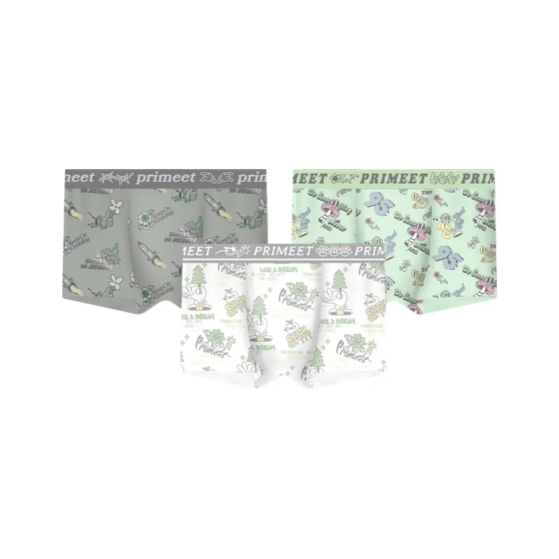 Primeet Underpants Skateboard Puppy Collection Men's 3 Pack-4