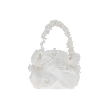 Self portrait Floral appliqué Shoulder Bag