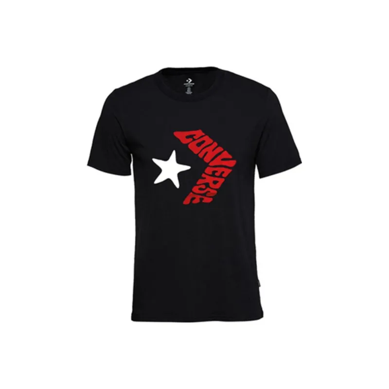 Converse Set-in Sleeve T-Shirt Men's Black-0