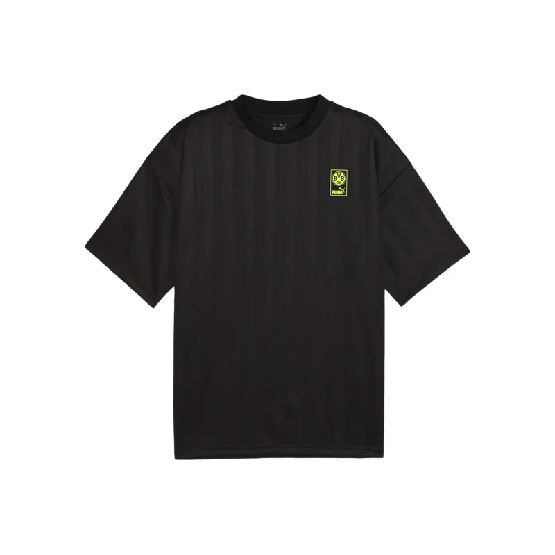 PUMA BVB FTBLNRGY SS JERSEY T Shirt Men's Black-0