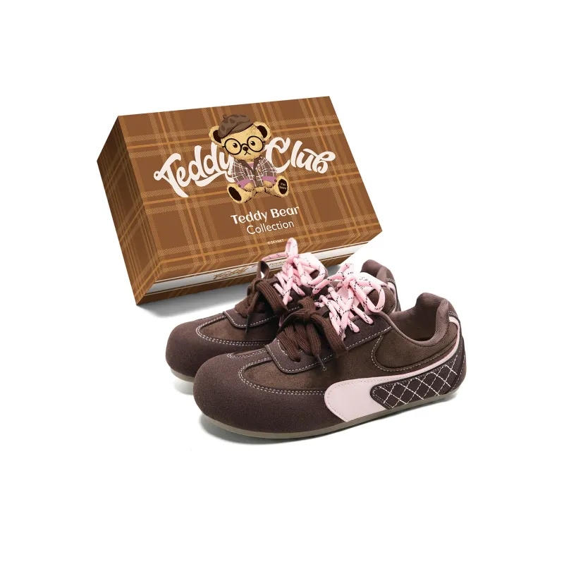 Teddy Bear Collection Slip Resistant, Abrasion Resistant, Lightweight Low Top Casual Shoes Women's-0