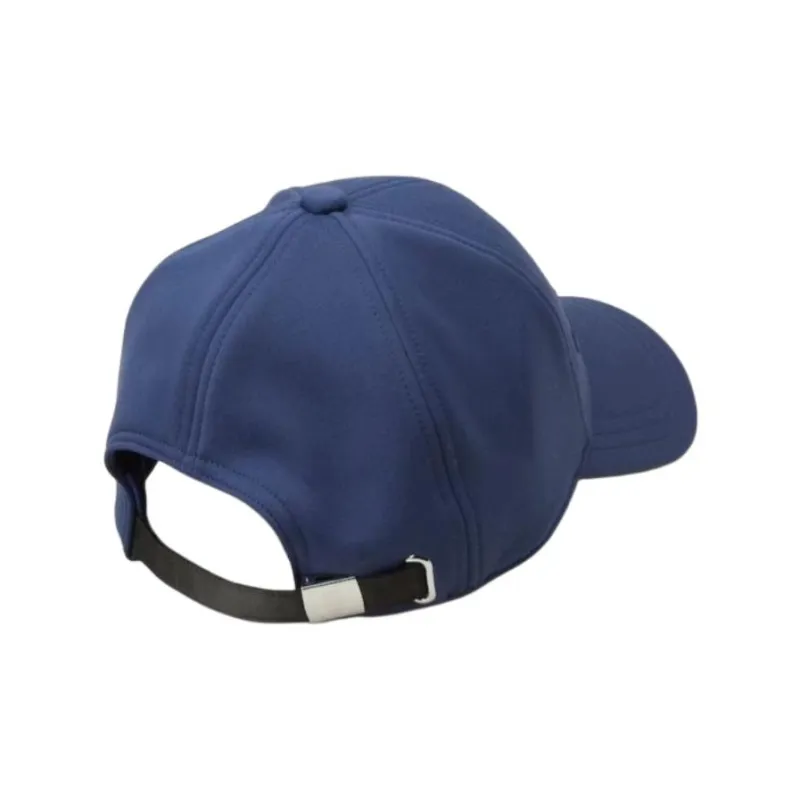 Lanvin Wool Polyester Nylon Polyurethane Baseball Caps Unisex Marine Blue-1