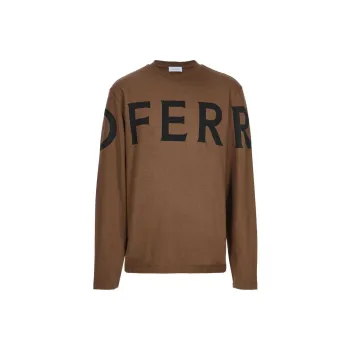FERRAGAMO Logo-print Cotton T-shirt