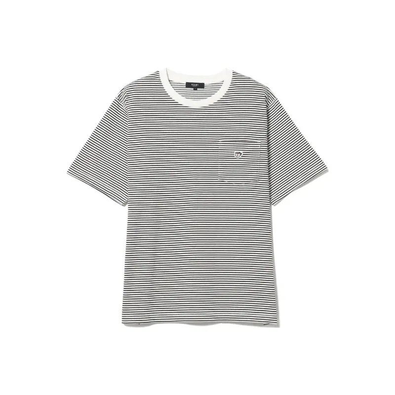 Beams T Shirts Men Black/White-0