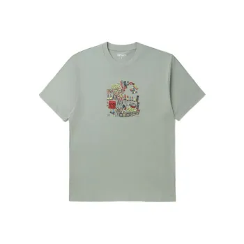 Carhartt WIP T Shirts Men Light Green