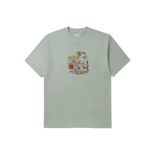 Carhartt WIP T Shirts Men Light Green