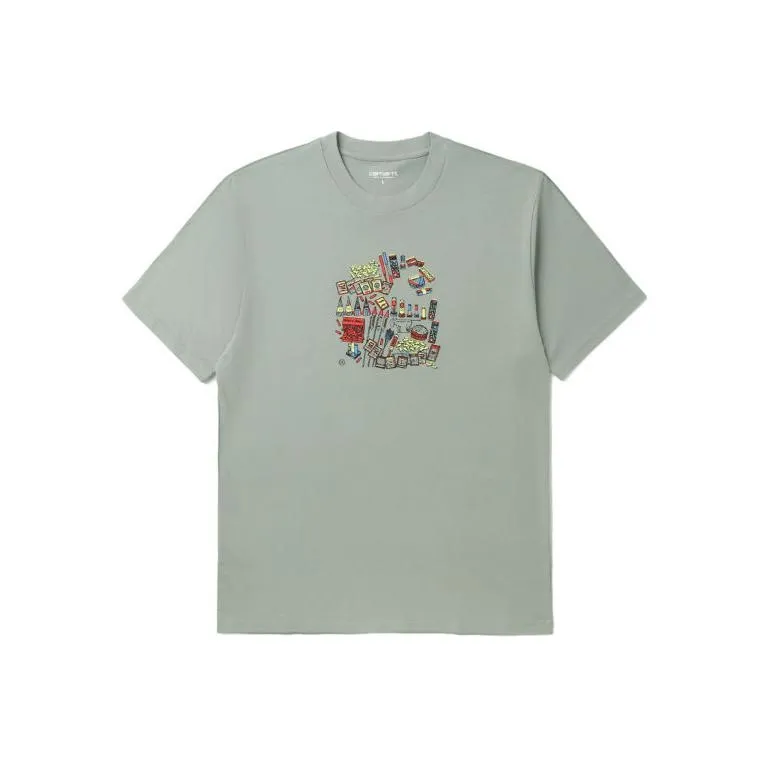 Carhartt WIP T Shirts Men Light Green-0
