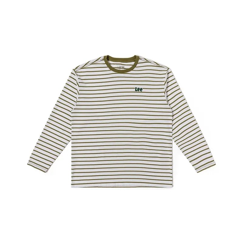 Lee T Shirts Unisex Olive Green-0