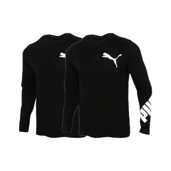 PUMA T-Shirt Men's 2 Pack Black
