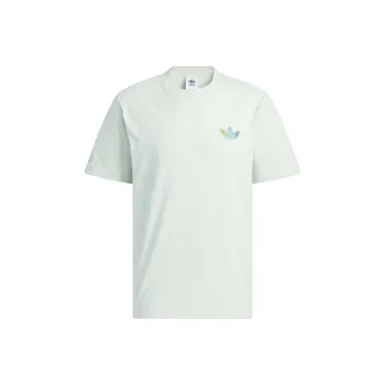 Adidas Originals T Shirt Men's Linen Green
