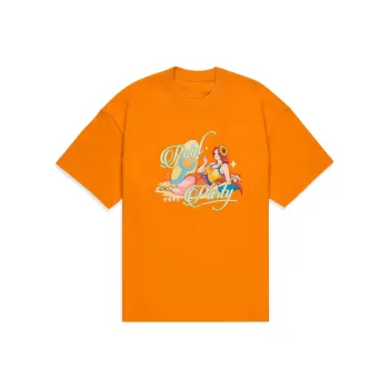 LiNing T Shirt Unisex Autumn Orange