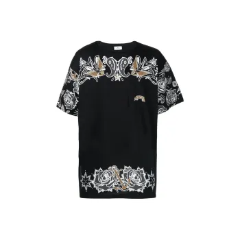 ETRO Tatoo Printed Crewneck T Shirt