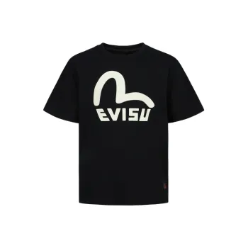 EVISU T Shirts Men Black