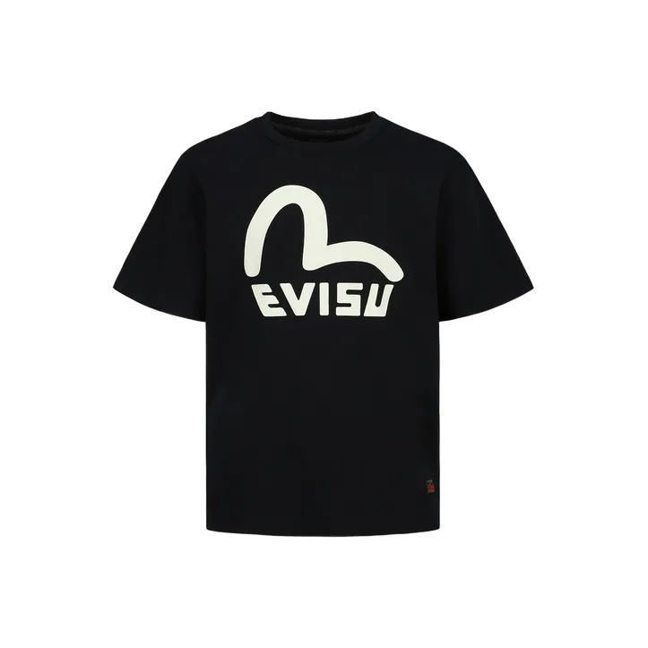 EVISU T Shirts Men Black-0