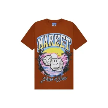 Market Smiley Pair Of Dice T Shirt