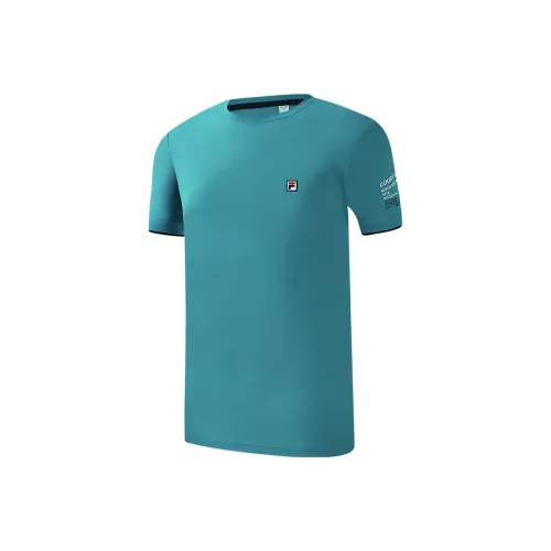 FILA T Shirt Men's Aqua Jade Green