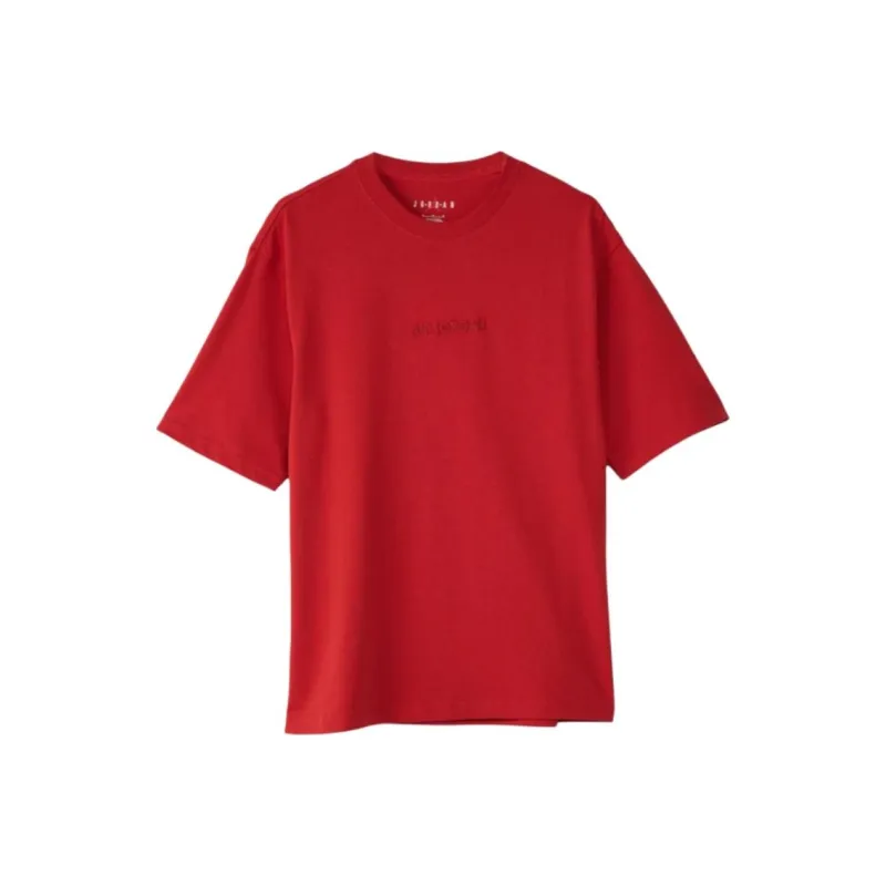 Jordan T Shirts Men Red-0