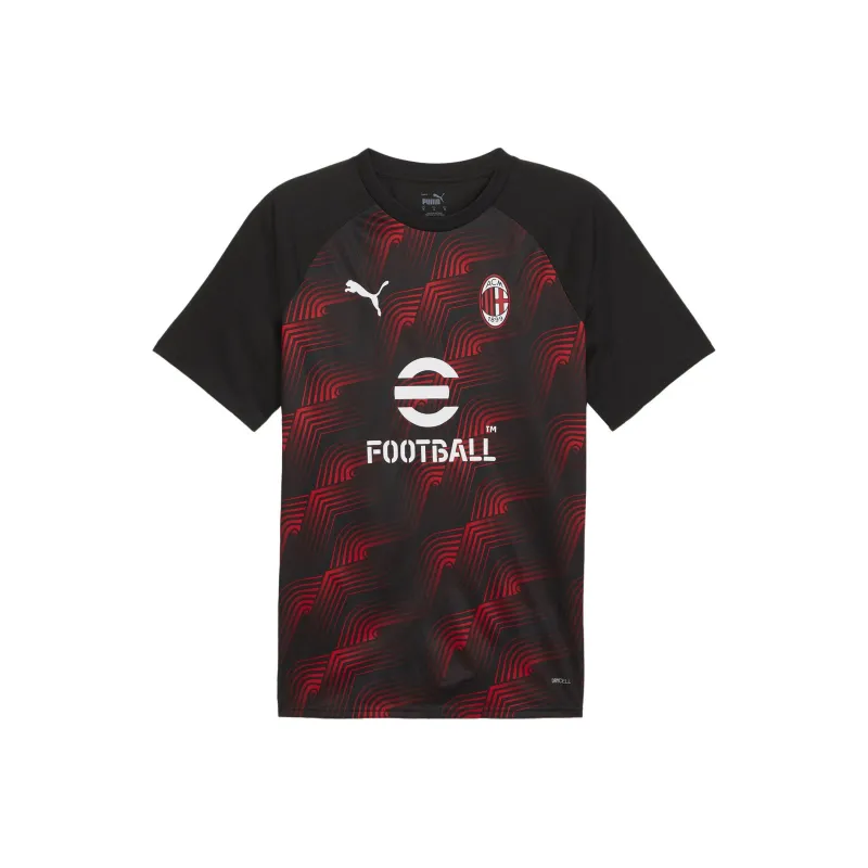PUMA ACM T Shirts Men Black Red-0