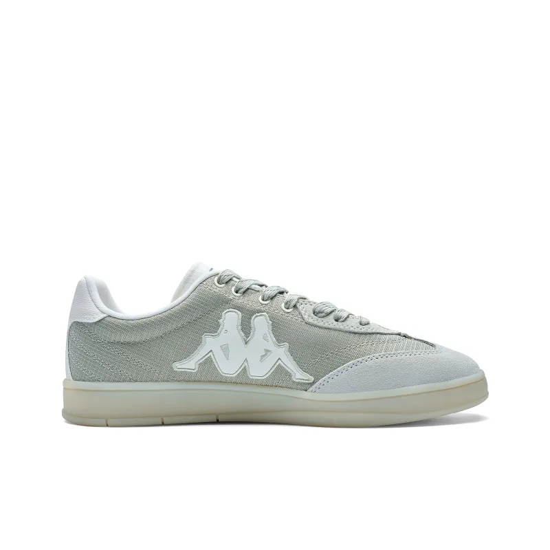 Kappa Tifo Anti Slip Wear Resistant Low Top Skateboard Shoes Unisex Green White-1