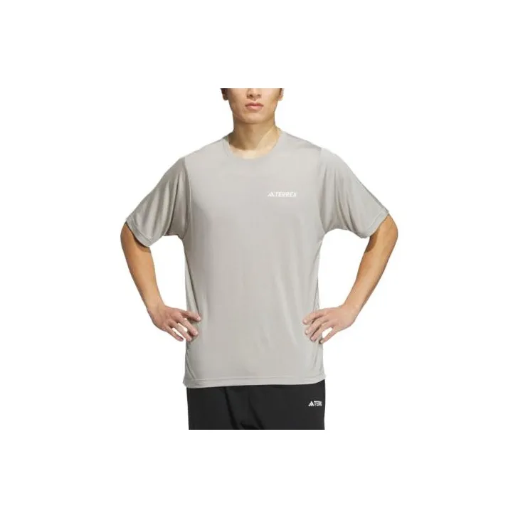 Adidas T Shirts Unisex Metallic Gray-0