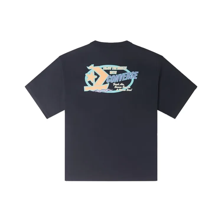 Converse SKATE VIBE GRAPHIC T Shirt Men's Black-0