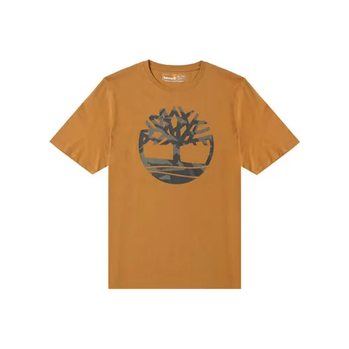 Timberland T Shirts Men Wheat